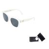 Chanel Modische minimalistische quadratische Sonnenbrille mit Glasperlen Unisex-Sonnenbrille CH5482H-C1255