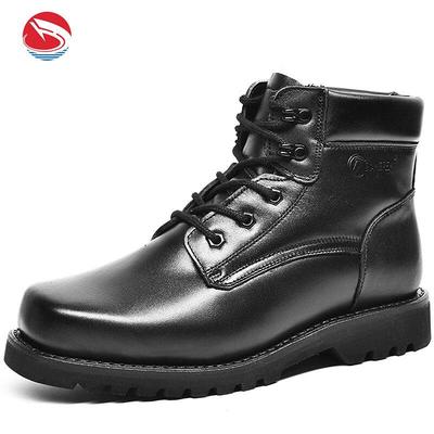 Jihua 3515 Men's Warm Leather Snow Boots