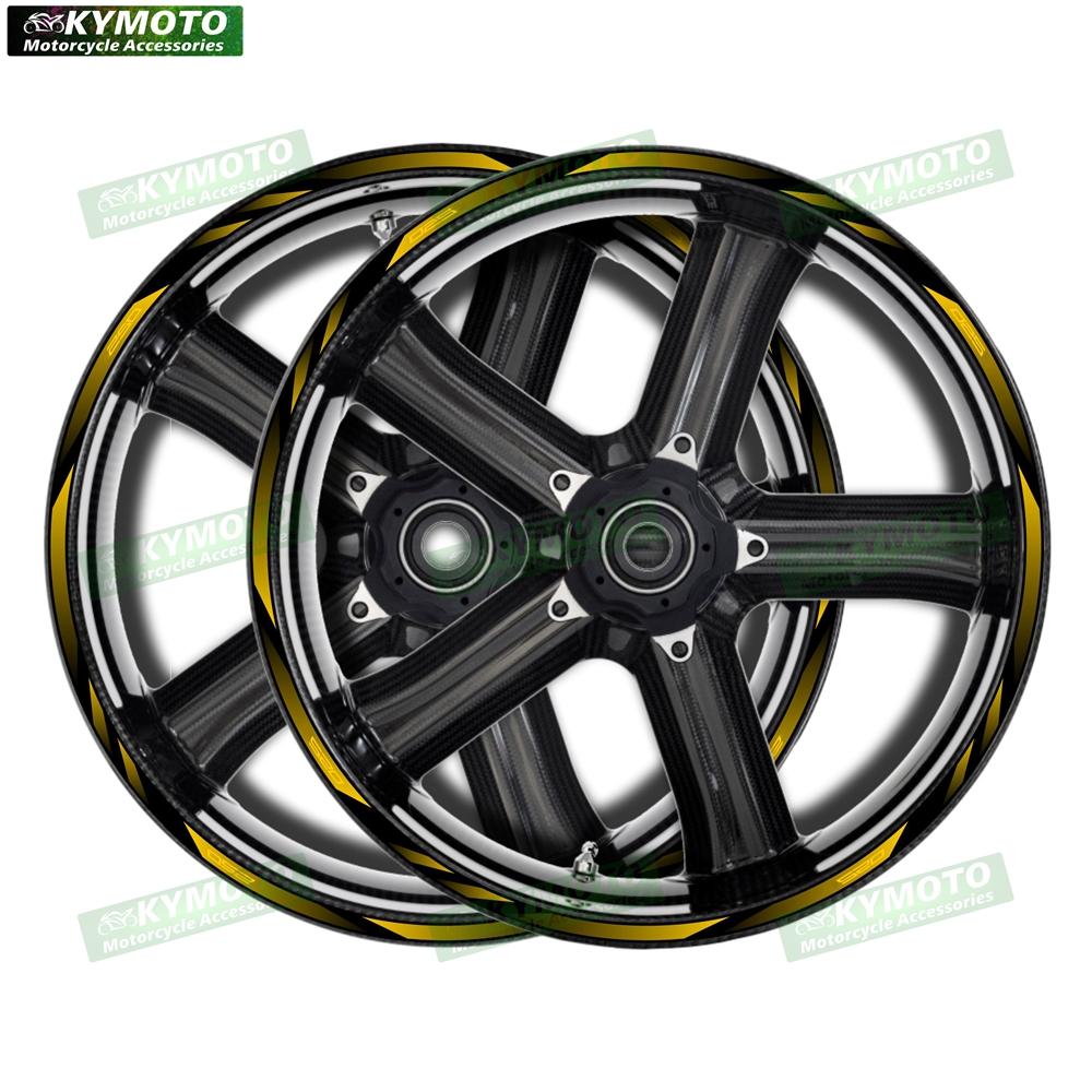 For Z250 Z 250 motorcycle accessories 17 inch front and rear wheel hub decals fairing modified reflective sticker decoration