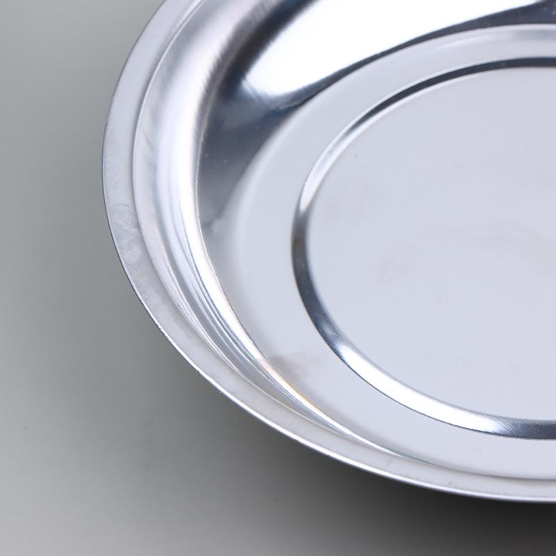 Stainless Steel Magnetic Trays Circular Rectangular Magnetic Parts Bowl Bolts Nuts Screw Storage Tray Metal Tool Holder Plate