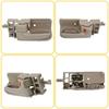 Door Handle Set For 2003-2008 Toyota Corolla Plastic Beige 2-Pcs