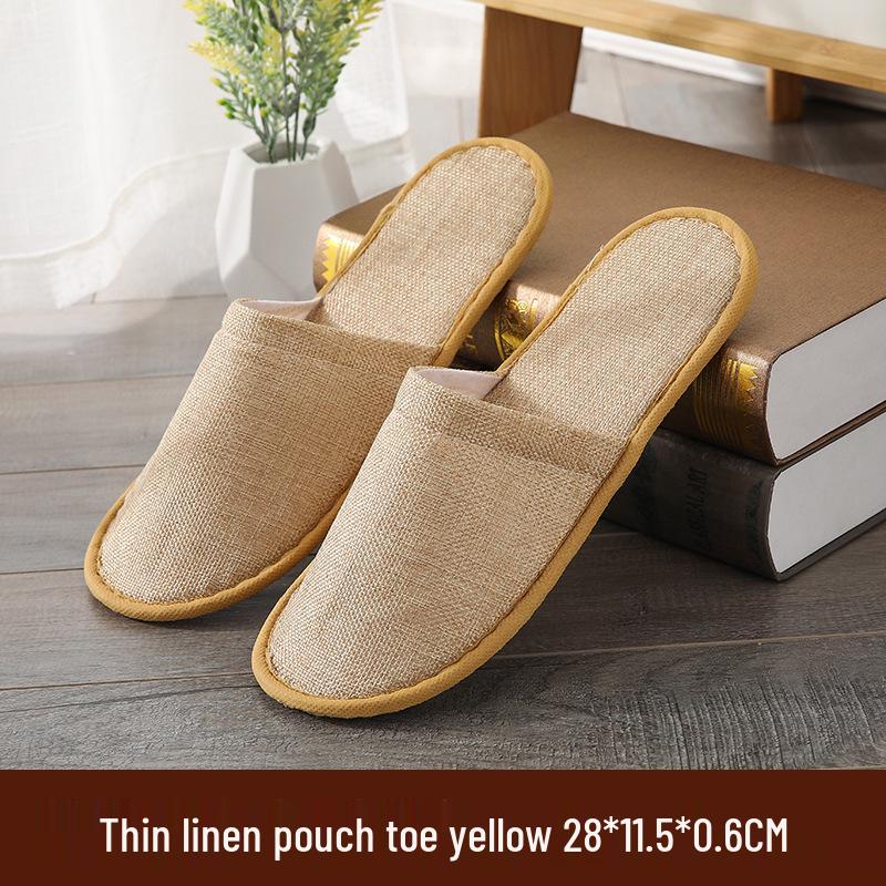 Star Hotel Disposable Non-Slip Slippers for Home & Hospitality Use