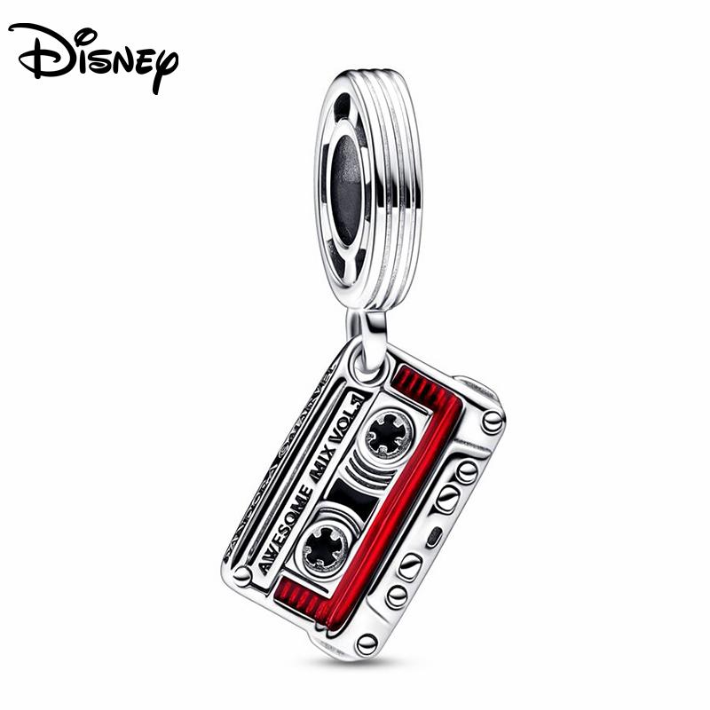 Disney 925 Silver Red Spider Ratatouille Charms Bead Earrings Bracelet Fit Original Bracelets DIY Birthday Jewelry Gift