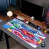 Game Rainbow Friends Print Mouse Pad, Anti‑Slip Desktop Keyboard Mat, for PC Laptop Gaming Working Daily Use, Cool Festival Surprise Gift