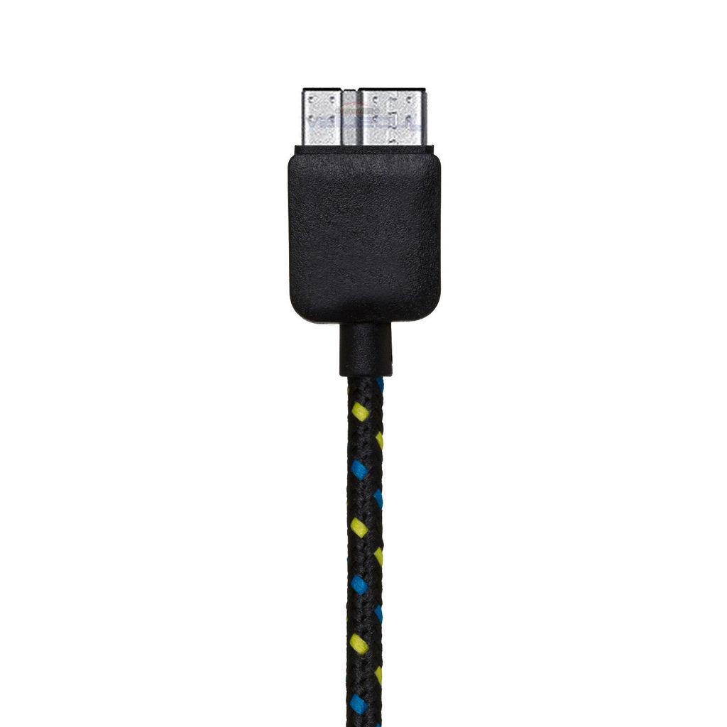 Nylon Braided Charging Cable For Smartphones With Fast Data Transfer For Travel And Daily Use