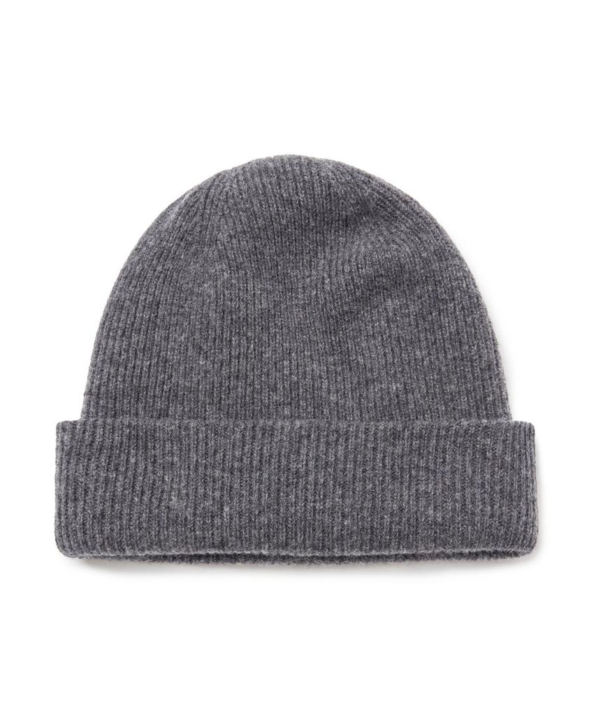 YALE Wool Knit Beanie_Charcoal