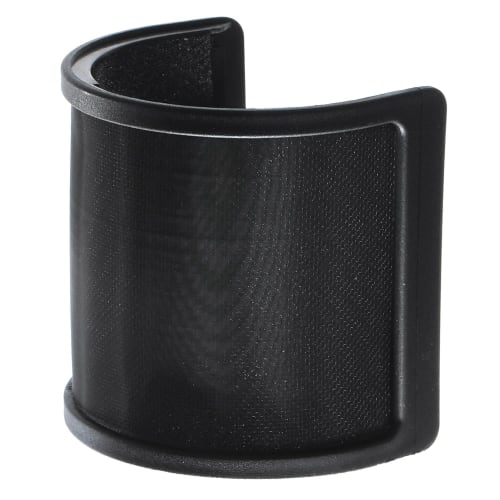 Pop filter, microphone guard, pop blocker, two-layer construction with metal filter and sponge filter (washable/replaceable sponge), 5GOSTORE