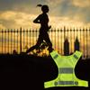 Reflective Vest with Arm Bands Running Gear Ultralight Mesh Safety Vest for Running Cycling Dog Walking Motorcycling