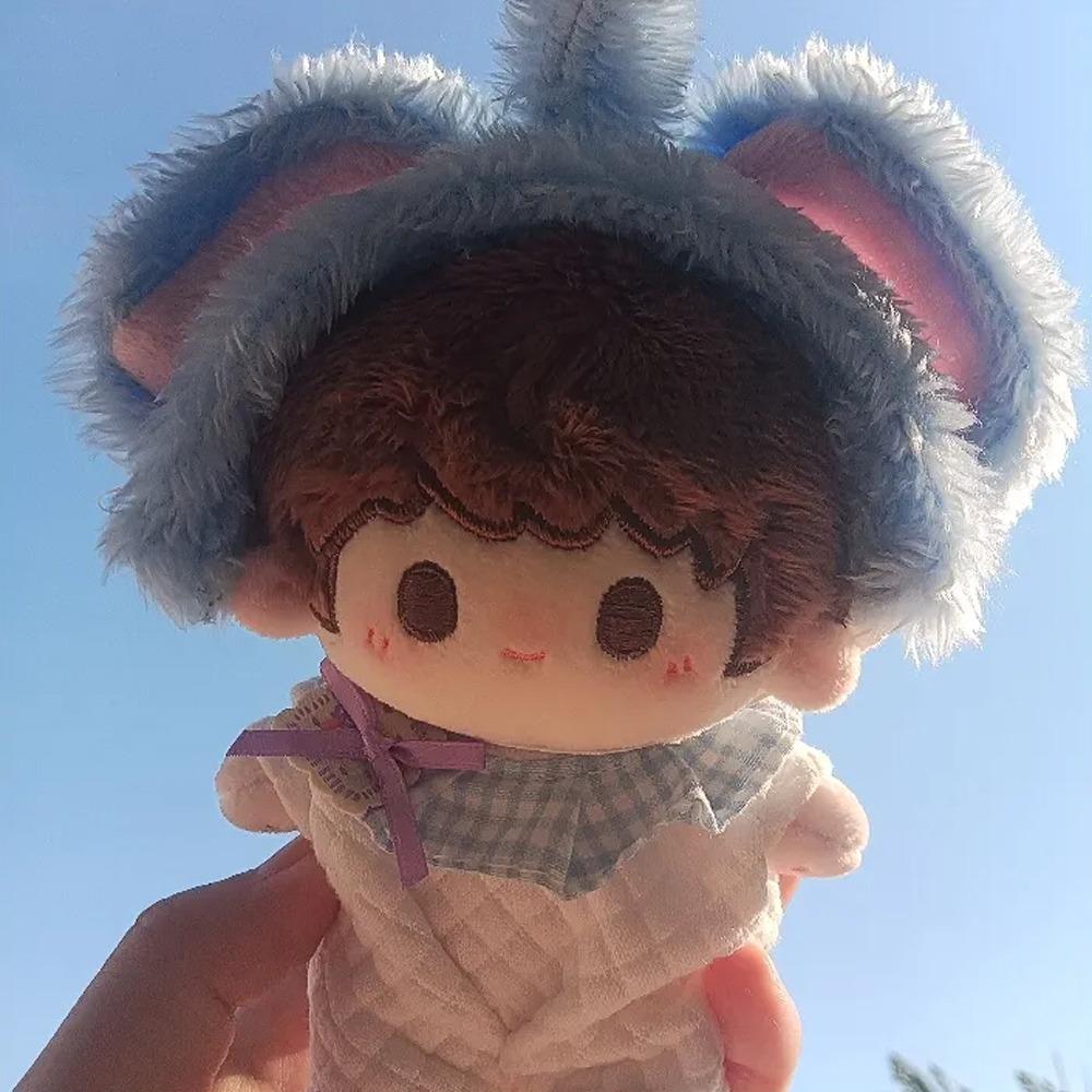 Suit 10cm Cotton Doll Clothes Cartoon Hat Doll Dress Up Set  Children's Gift