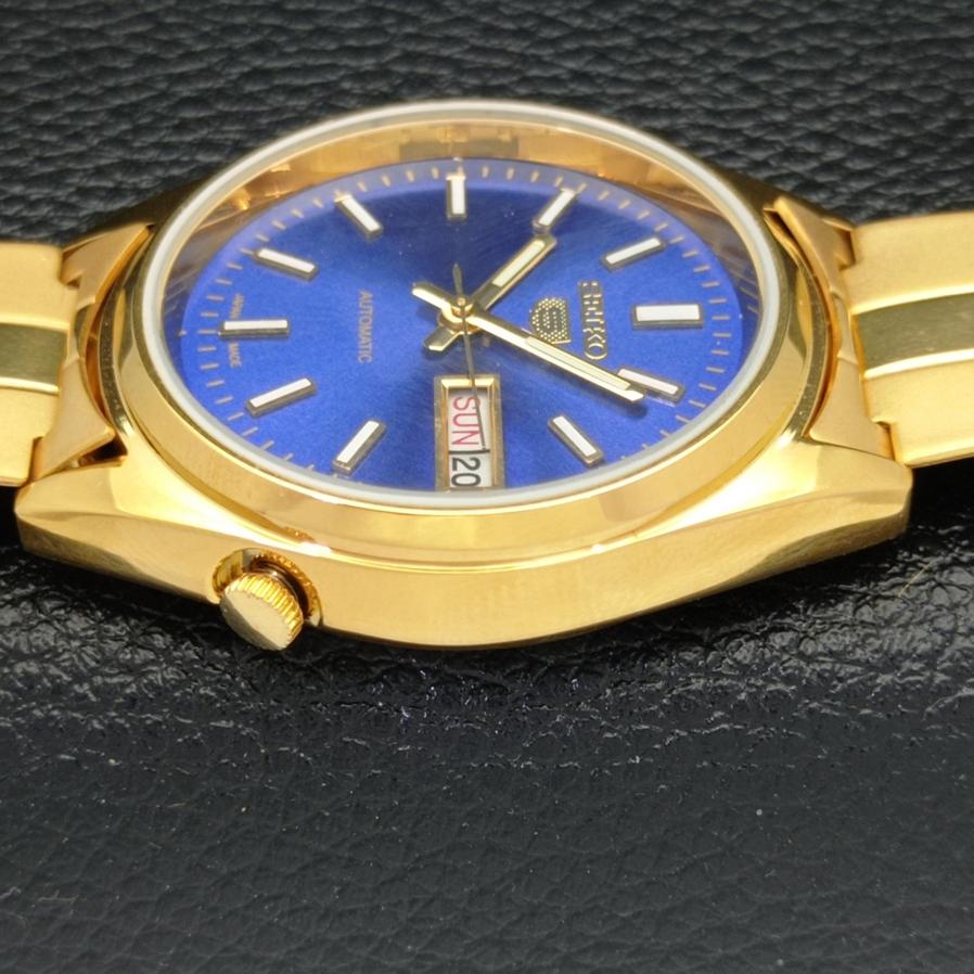 REFURBISHED VINTAGE SEIKO 5 AUTOMATIC 6309A JAPAN MENS BLUE DIAL WATCH a425906-2 RL620a-a425906