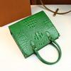 Standard Crocodile Shoulder Bag  Crossbody Tote Bag with Large Capacity  Women's Bag  Daily Traveler Bag  New Fashion
