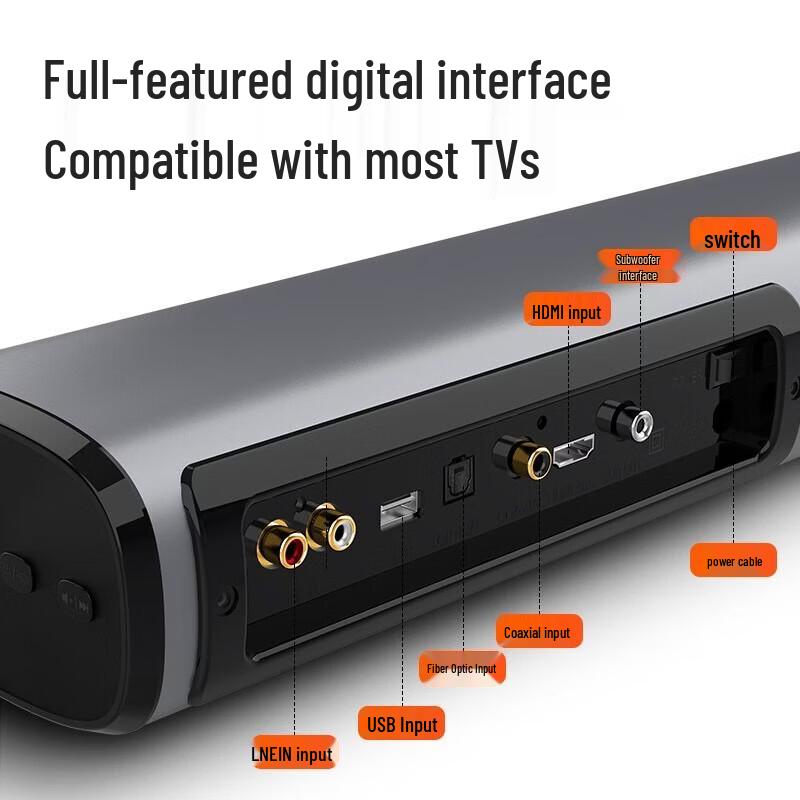 SANSUI Soundbar Home Theater System CN Plug (adapter Included)
