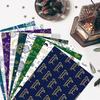 652F 6Pcs Eid Mubarak Wrapping Sheet 70x50cm Large Gift Wrapping Sheets for Islamic Festival Celebration and Art Craft