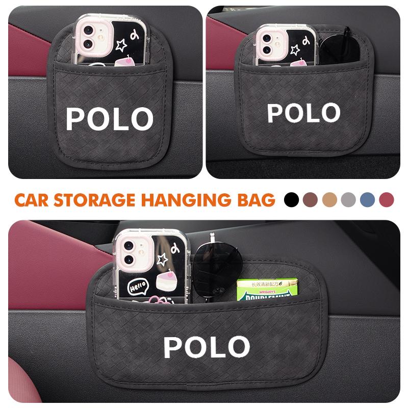 TMBCU1 For Volkswagen VW Car Storage Hanging Bag Phone Key Card Pounch Pocket Tiguan CC Jetta Polo Golf 4 5 6 Passat B5 B6 B7 CC