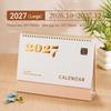 Minimalist Desktop Calendar 2027 Self-Discipline Tracker New Desk Calendar  Workspace