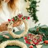 25Pcs Xmas Style Bell Ornaments Premium Christmas Tree Hanging Decorations Pendants Home Holiday Decor