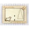 Welsh Springer Spaniel, Welsh Springer, Welsh Starter – Photo frame, engraved wooden frame | Art-Dog
