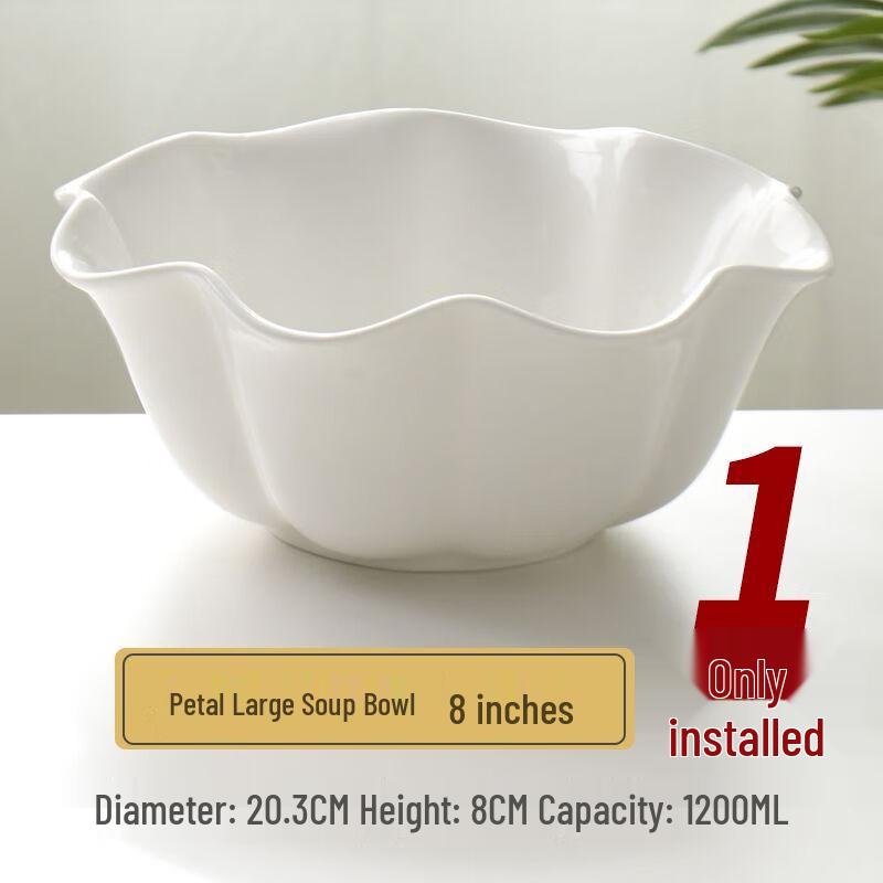 Qianxing Ceramic Flower Petal Bowls