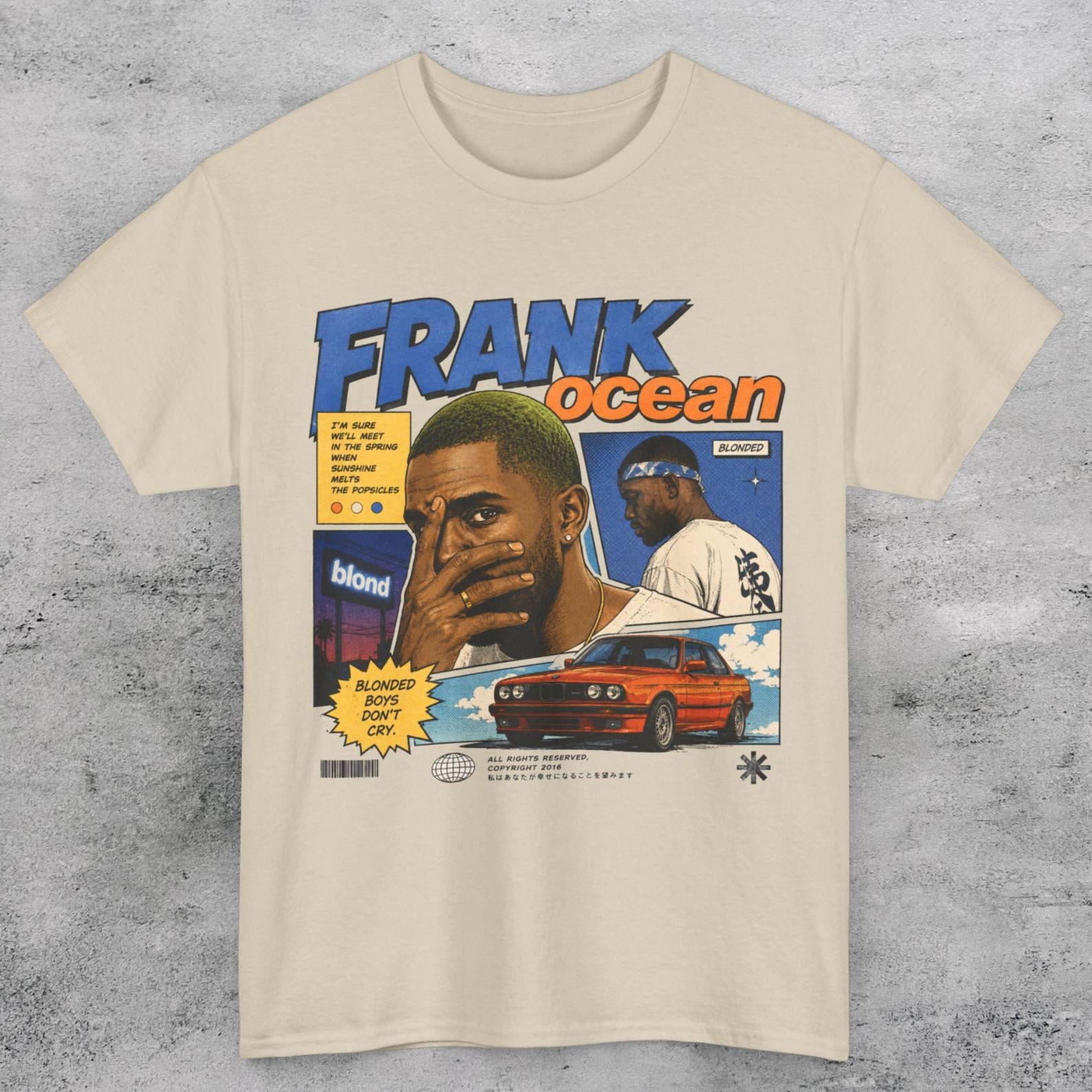 Frank Ocean Blond Album VARIANT COVER UNISEX T Shirt 4XL