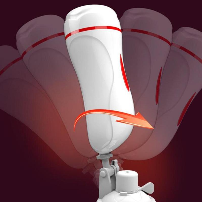 Dual Channel Vagina Anal Masturbation Cup Blowjob Vagina Real Pussy Penis Pump Vibrator Male Mastrubator for Man Sex Erotic Toys