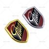 OKM20 Metal GHIA Emblems Side Shield Logo Rear Trunk Stickers for Ford Hatchback  Fiesta Escort Mondeo Taurus Ecosport Kuga Edge Focus