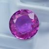 Natural Pink Sapphire Loose Gemstone Flawless Round Cut 16.75 ct September Birthday Birthstone