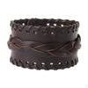 Cuff Wristband 4.5cm Wide Faux Leather Belt Bracelet Bangle