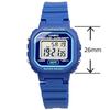 CASIO digital wristwatch Chipkashi Cheap LA-20WH-2A ladies girls kids blue overseas model