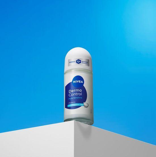 Nivea Deodorant Roll-On Derma Control Pure Sensitive 50ml