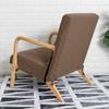 Stylish Wood Arm Chair Cover Elastic Accessory for Fashionable and Trendy Look
