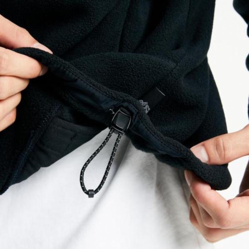 New Balance Half Club Uni Short Wool Fleece Stainless Steel Zip Up Nbmdd42913 19