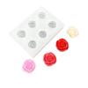 Detailed Rose Flower Silicone Mold For DIY Jewelry Accessories Chocolate Soap Craft Projects Kitchen Baking Mould