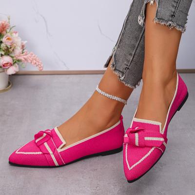 Damen Ballerinas Neue Ballerinas mit spitzer Zehenpartie Slipper Schuhe für Damen Slip-on Casual Niedriger Absatz Luxusschuhe Marke Schmetterling Sneaker Damen