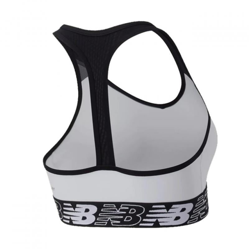 New Balance Awb11034 Women S Nb Face SportS Bra Crop Top Nbn9b4S032 Wh