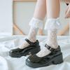 Lace Lace Stockings Women's Bow Summer Thin Long Leg Socks