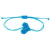 Romance Hemps Cord Bracelets Bohemian Braided Heart Pattern Unisex Love Tokens Handcrafted Couple Jewelry Accessory