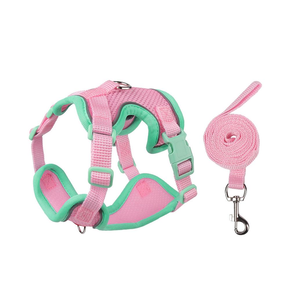 & Small Dog Leash Set - Outdoor Pet Vest for Puppies & Kittens