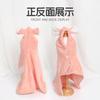 Pet Dog Bath Absorbent Towel Quick-drying Hooded Bathrobe Pet Bath Towel Can Be Dressed Puppies Dog Supplies