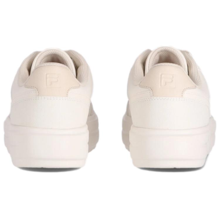 FILA Funky Tennis 1998 Synthetic Leather Comfortable Versatile Low-Top Tennis Shoes Unisex sneaker Beige FS261TN03X002101