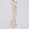 Women's Solid Color High-Waist Drapey Loose Fit Drawstring Pants