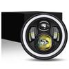 Universal 7 Inch Led Car Motorcycle Headlight DRL H4 Headlamp For Harley BMW Yamha Honda 7" Headlight