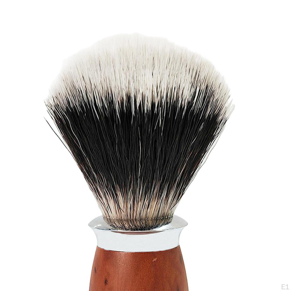 Men Shaving Brush Facial Beard Cleaning Travel Shave Accessory Classic Rich Lather Hand Crafted for