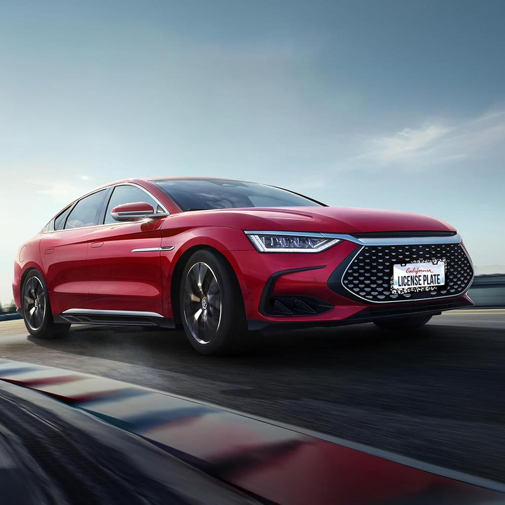 Butterfly License Plate Frame Beautiful Butterflies License Plate Stainless Steel Auto Parts With Screws Size 12.3" X 6.3" For Men Women