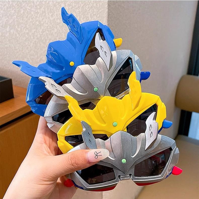 Neue Ultraman Jungen Mecha Trend Sonnenbrille - Stilvoller Sonnenschutz für Kinder