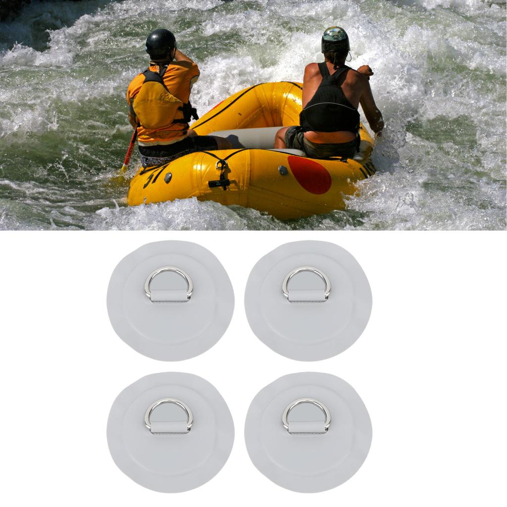 D Patch Round Lightweight D PVC Patch for Inflatable Boat Surfboard Stand Up Paddleboard 4pcs