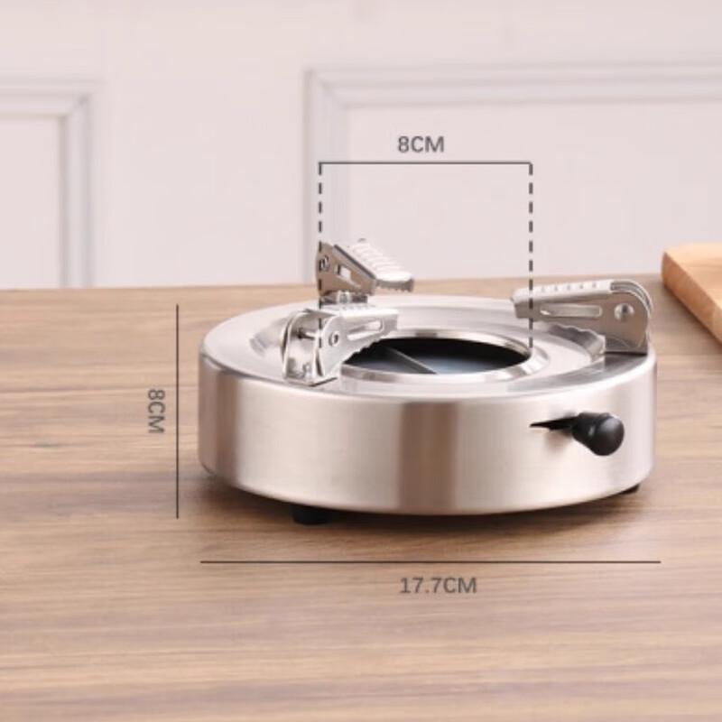 Portable Stainless Steel Alcohol Burner