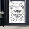 Psychedelic Butterfly Tapestry Wall Hanging Tarot Witchcraft Tapiz Hippie Bohemian Style Mysterious Aesthetics Room Home Decor