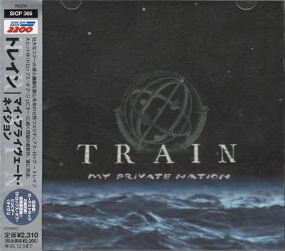 CD TRAIN  My Private Nation SICP366 SONY 2003 Japan ObiRock Used