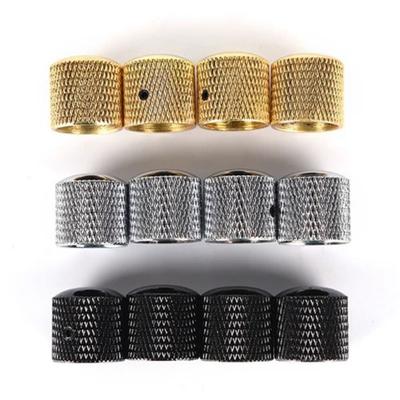 4PCS/Set Screws Electric Guitar Volume Knob Control Volume Guitar Knob Cap  Bass Accessories