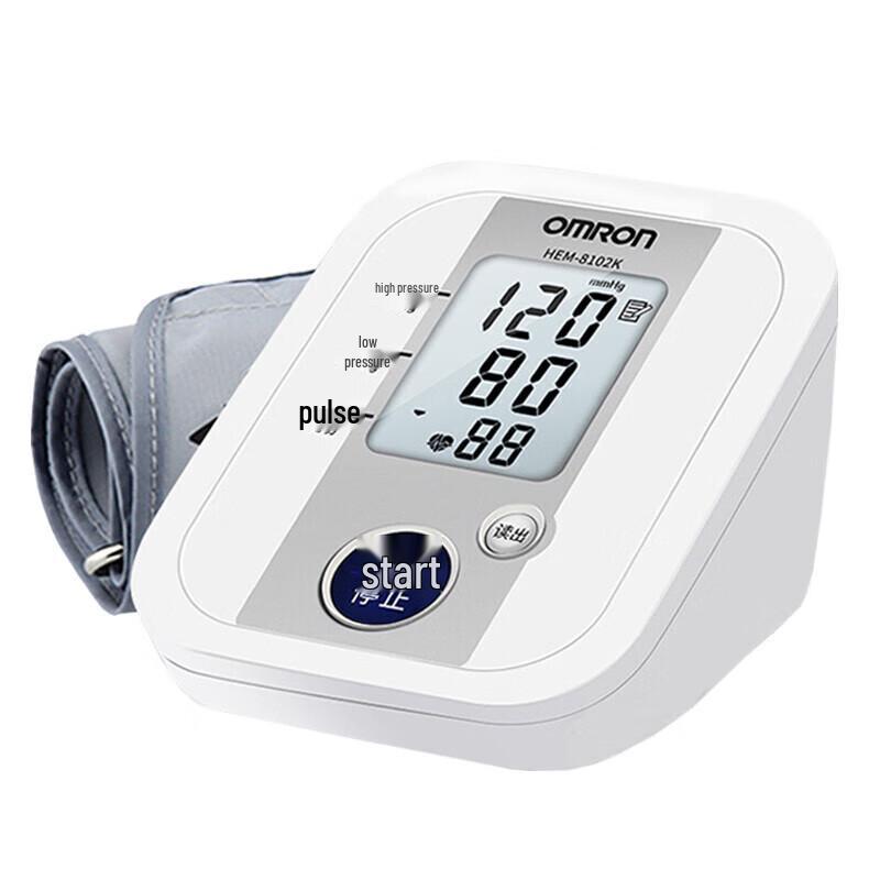 Omron HEM-8102K Upper Arm Blood Pressure Monitor